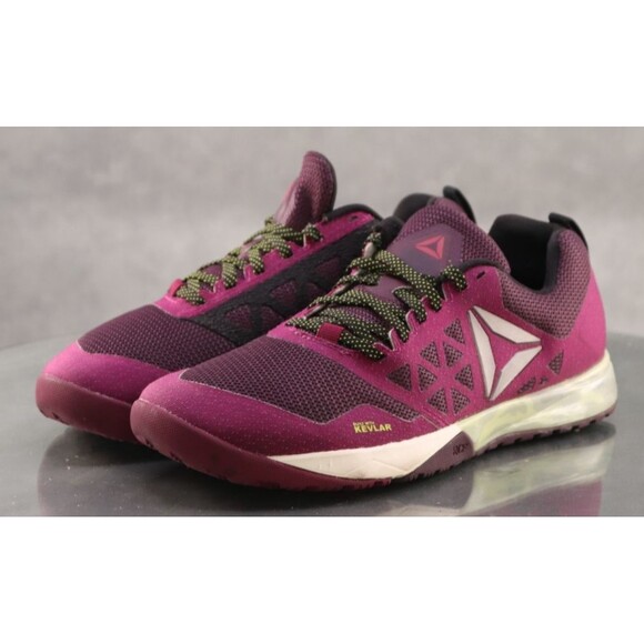 Reebok Crossfit Nano 6 Kevlar Women's Running Shoes Size 8 Purple EUC